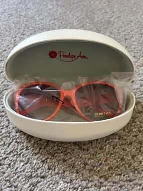 Penelope Ann Women's Orange Sunglasses